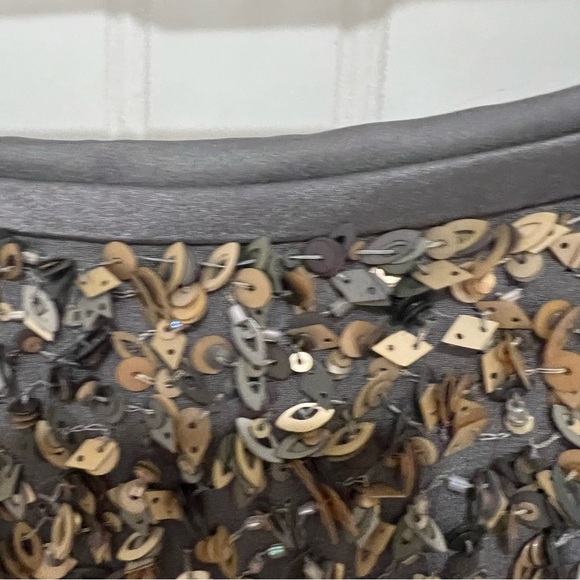 St. John Black and Gold Sequin Pencil Skirt NWT - Picture 4 of 9